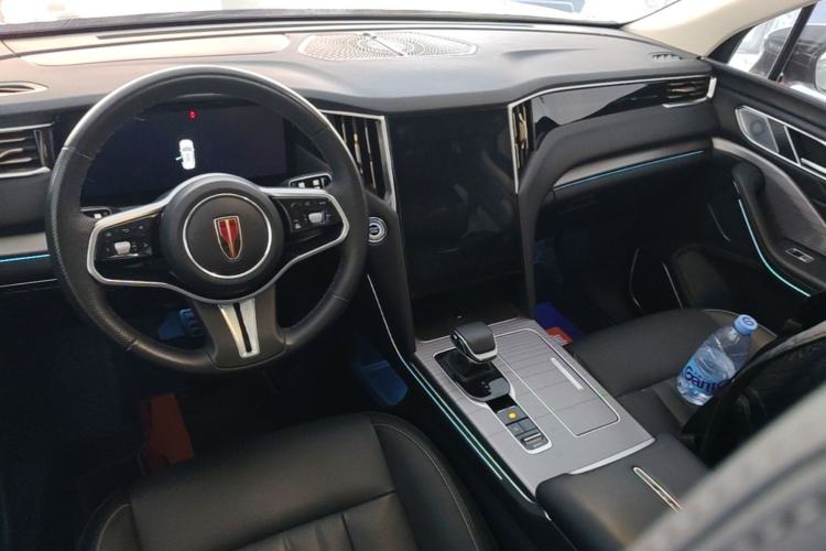 Used Hongqi HS7 PHEV 2024 2.0T PHEV Four-Wheel Drive Flagship Edition 6 Seats Center Console