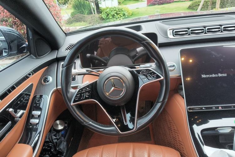 Used Mercedes-Benz S-Class 2021 S 400 L Business Model Steering Wheel