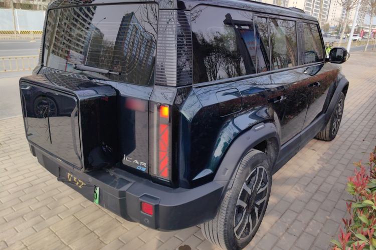 Used iCAR 03 2024 501km Four-wheel Drive Long-Range Advanced Version Rear Right 45 Deg