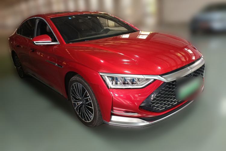 Used BYD Han 2020 DM Four-Wheel Drive Performance Edition Prestige Model Front Right 45 Deg