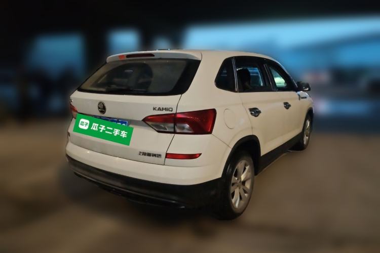 Used Skoda Kamiq 2018 1.5L Automatic Standard Edition China VI Rear Right 45 Deg
