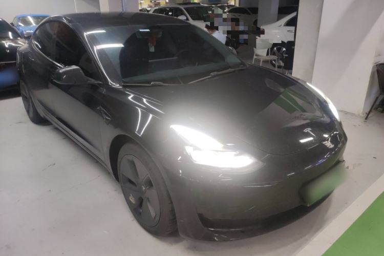 Used Tesla Model 3 2021 Standard Range Rear-Wheel Drive Upgraded Version 3D6 Front Right 45 Deg