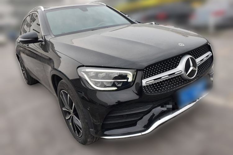 Used Mercedes-Benz GLC 2021 GLC 260 L 4MATIC Luxury Model Front Right 45 Deg