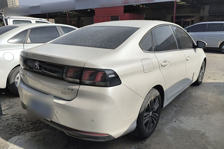 Used Peugeot 308 2019 1.6L Automatic Luxury Version China V Standard Rear Right 45 Deg