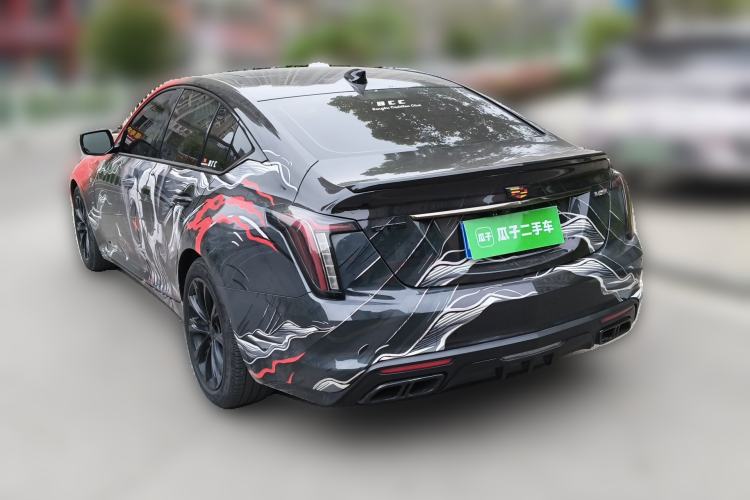 Used Cadillac CT5 2021 28T Luxury Model Rear Left 45 Deg