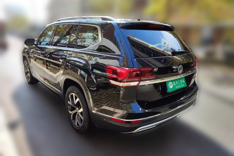 Used Volkswagen Teramont 2017 380TSI Four-Wheel Drive Luxury Edition Rear Left 45 Deg