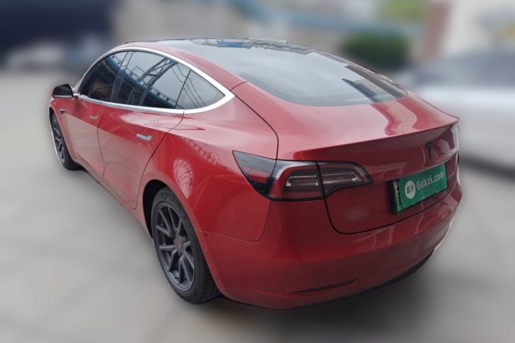 Used Tesla Model 3 2020 Revised Version Standard Range Rear-Wheel Drive – Upgraded Edition Rear Left 45 Deg
