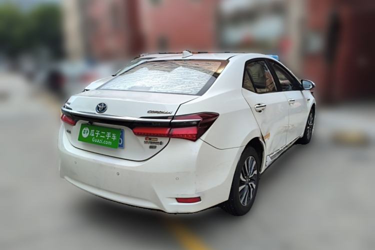 Used Toyota Corolla 2017 Revised Dual-Engine 1.8L E-CVT Elite Edition Rear Right 45 Deg
