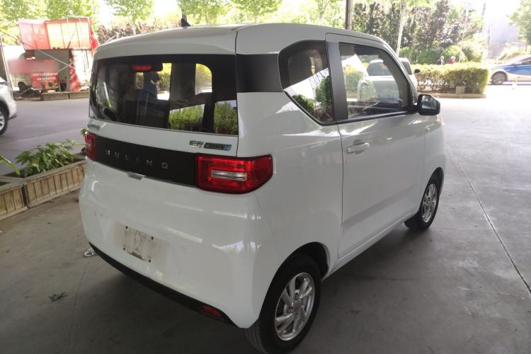 Used Wuling Hongguang MINIEV 2020 Enjoyment Model Lithium Iron Phosphate Rear Right 45 Deg