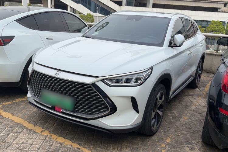 Used BYD Song PLUS New Energy 2021 DM-i 100KM Four-Wheel Drive Flagship PLUS