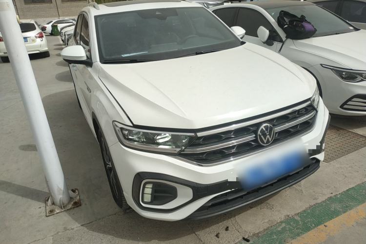 Used Volkswagen T-ROC 2023 300TSI DSG Two-Wheel-Drive Chen Guang Edition Front Right 45 Deg