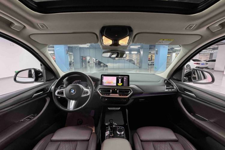 Used BMW X3 2022 xDrive30i Luxury Model M Night Sky Package Interior 1