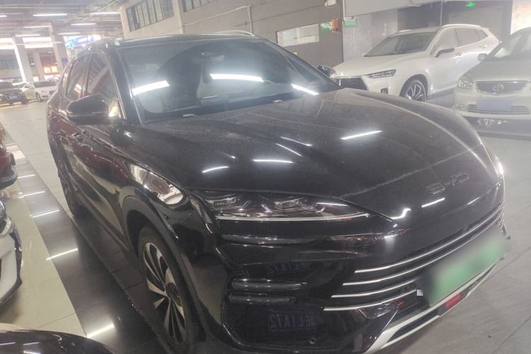 Used BYD Song PLUS New Energy 2024 HONOR Edition DM-i 110km Flagship Model Front Right 45 Deg