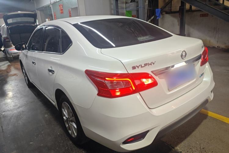 Used Nissan Sylphy 2019 1.6XV CVT Smart Connect Luxury Edition China VI Standard Rear Left 45 Deg