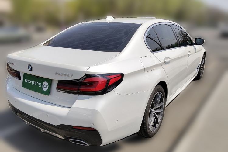 Used BMW 5 Series 2022 Restyled 525Li M Sport Package Rear Right 45 Deg