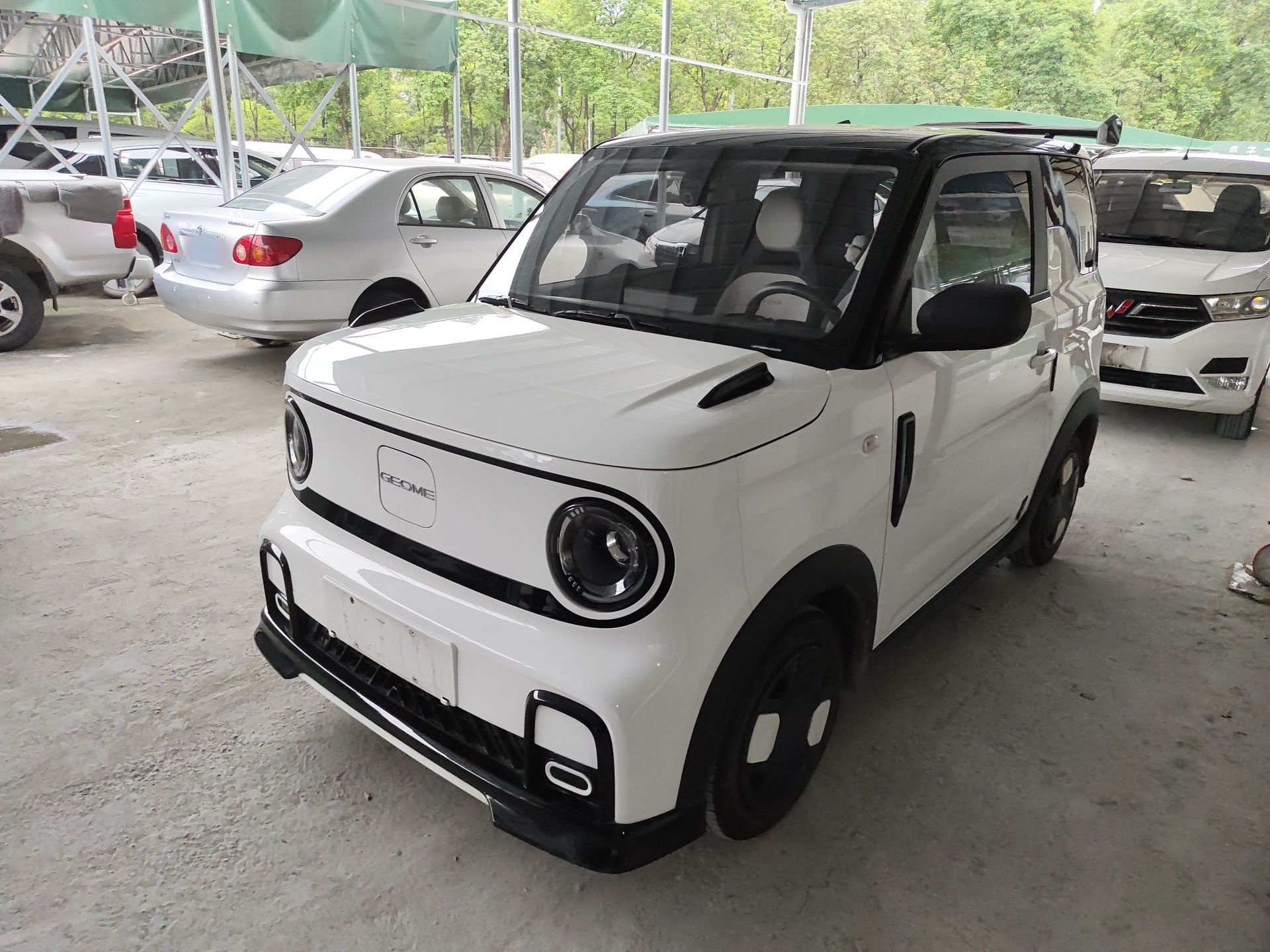 تحت مقدمة السيارة