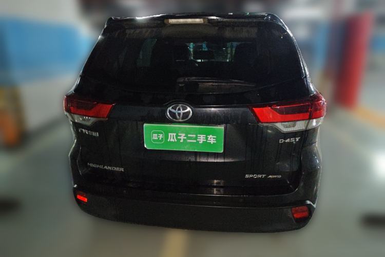 Used Toyota Highlander 2018 2.0T Four-Wheel Drive Prestige Version 7 Seats China VI Standard