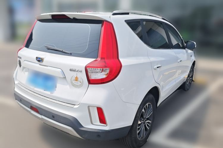 Used Geely Auto Vision X6 2016 1.3T CVT Luxury Model Rear Right 45 Deg