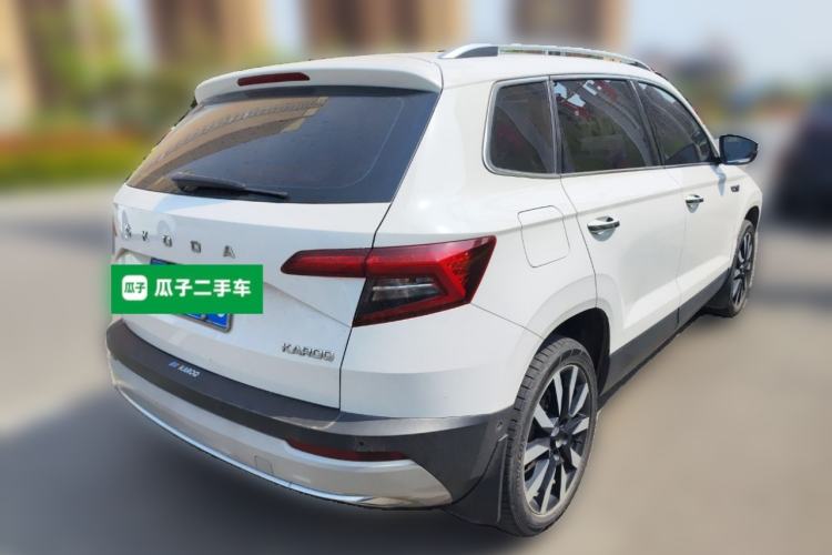 Used Skoda Karoq 2021 TSI280 Luxury Edition Rear Right 45 Deg