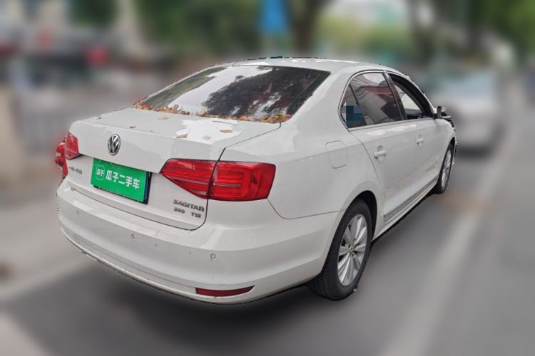 Used Volkswagen Sagitar 2015 1.6L Automatic Comfort Model Rear Right 45 Deg