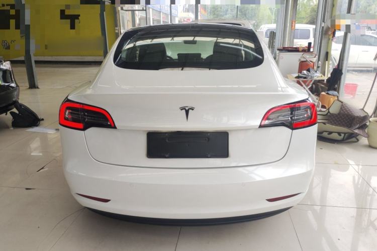 Used Tesla Model 3 2019 Long-Range Rear-Wheel-Drive Version Rear