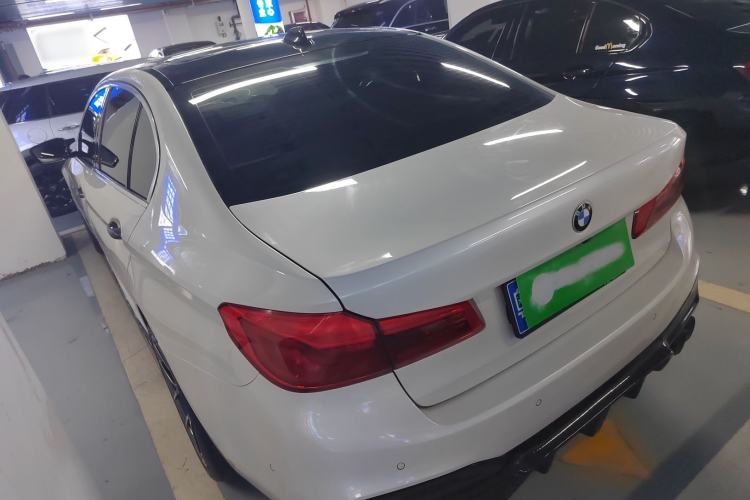 Used BMW 5 Series 2020 530Li Leading Model M Sport Package Rear Left 45 Deg