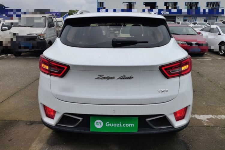 Used Zotye T300 2017 1.5L Manual Luxury Model Rear
