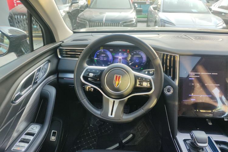Used Hongqi HS7 PHEV 2024 2.0T PHEV Four-Wheel Drive Flagship Edition 6 Seats Steering Wheel