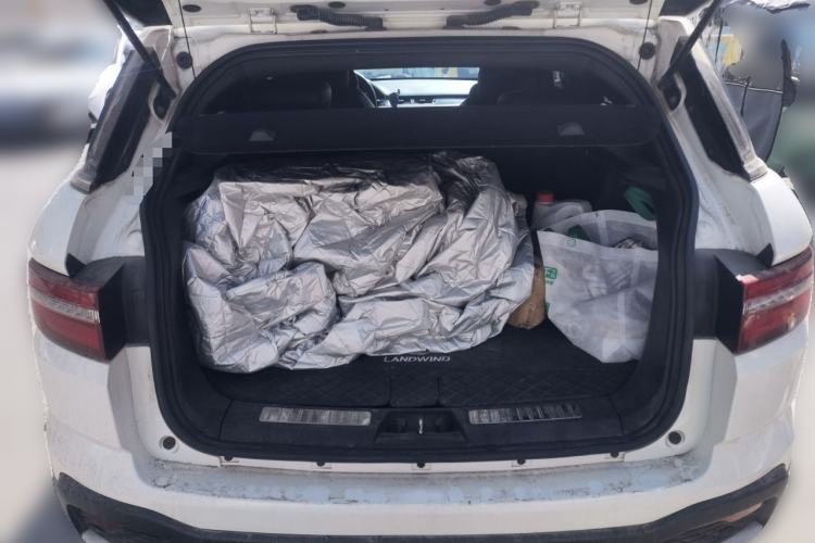 Used Land X7 2018 Geely Jingyue 1.5T Panoramic Luxury Model Trunk