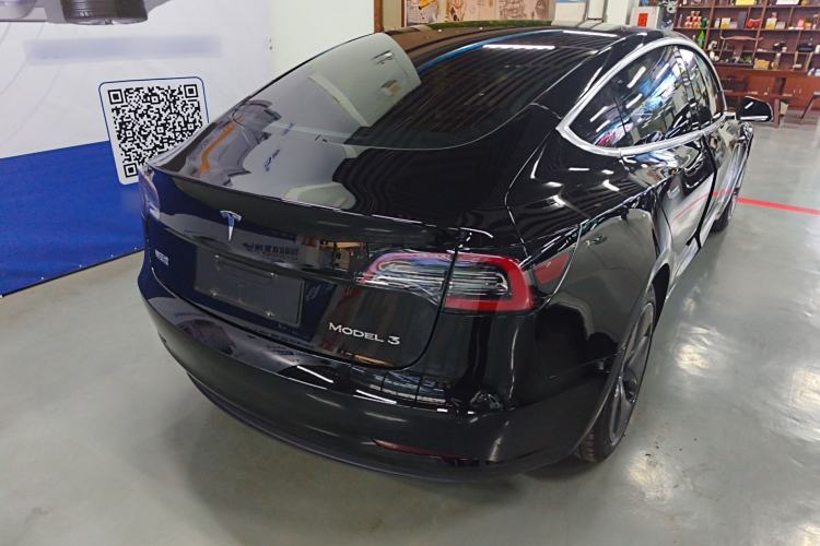 Used Tesla Model 3 2020 Refreshed Version Long-Range Rear-Wheel Drive Rear Right 45 Deg