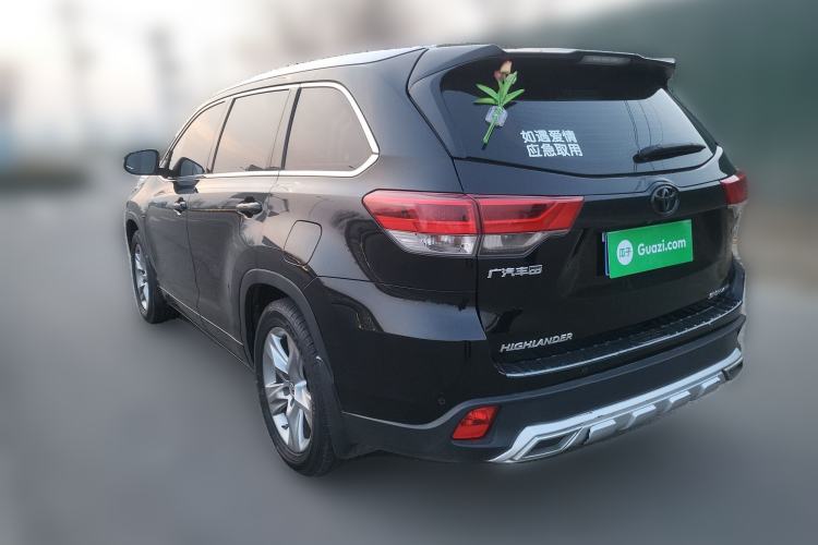 Used Toyota Highlander 2018 2.0T Four-Wheel Drive Luxury Version 7 Seats China VI Standard Rear Left 45 Deg