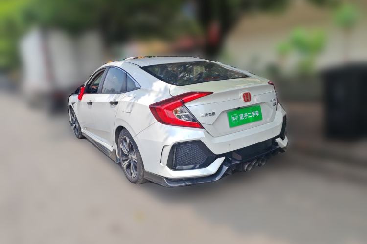 Used Honda Civic 2019 220TURBO CVT Power Edition China V Rear Left 45 Deg