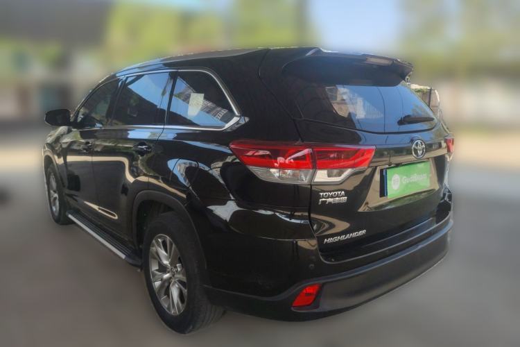 Used Toyota Highlander 2018 2.0T Two-Wheel Drive Elite Edition 5 Seats Emission Standard China V Rear Left 45 Deg