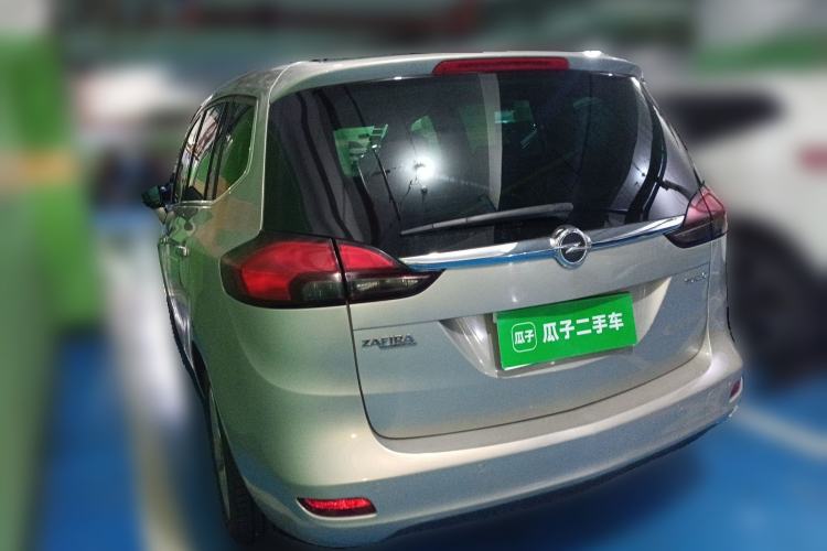 Used Opel Zafira 2013 1.4T Seven-Seater Luxury Model Rear Left 45 Deg