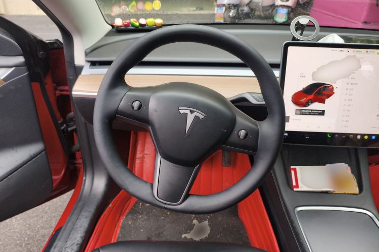 Used Tesla Model 3 2021 Standard Range Rear-Wheel Drive Upgraded Version 3D6 Steering Wheel