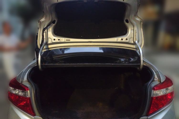 Used Toyota Vios 2016 1.5L Automatic ZhiZhen Xingyao Edition Trunk