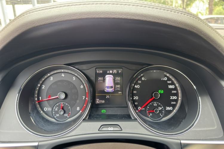 Used Volkswagen Teramont 2019 380TSI Four-Wheel Drive Luxury Version China VI Standard Instrument Cluster