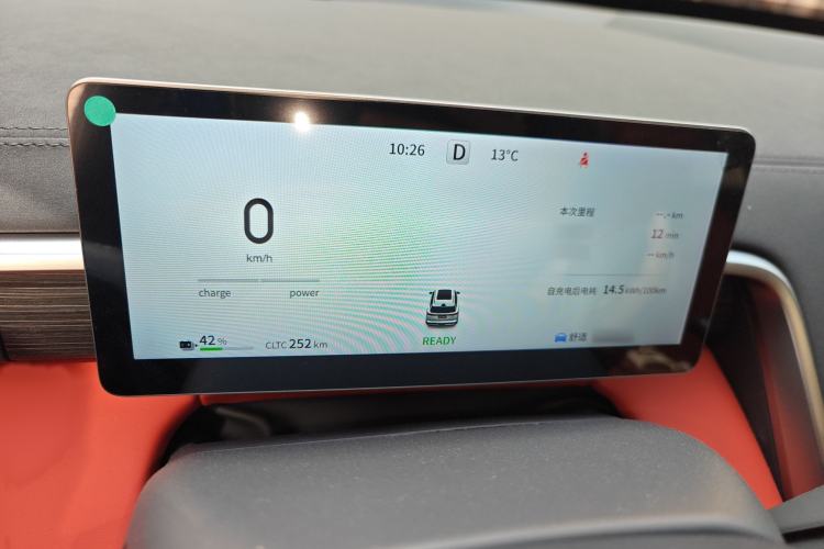 Used Dongfeng eπ eπ008 2024 636Max All-Electric Version 6 Seats Instrument Cluster