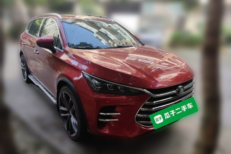 Used BYD Tang New Energy 2018 DM 2.0T All-Wheel Drive Smart Connectivity Luxury Model 7 Seats China V Emission Standard Front Right 45 Deg