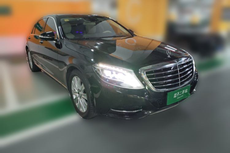 Used Mercedes-Benz S-Class 2014 S 320 L Luxury Model Front Right 45 Deg