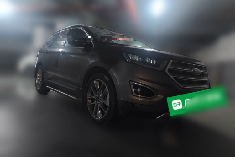 Used Ford Edge 2016 EcoBoost 245 Four-Wheel Drive Titanium 7-Seater Front Right 45 Deg