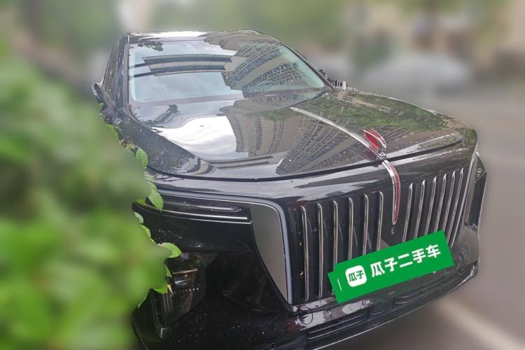 Used Hongqi E-HS9 2022 690 km Range Flagship Edition Six Seats Front Right 45 Deg