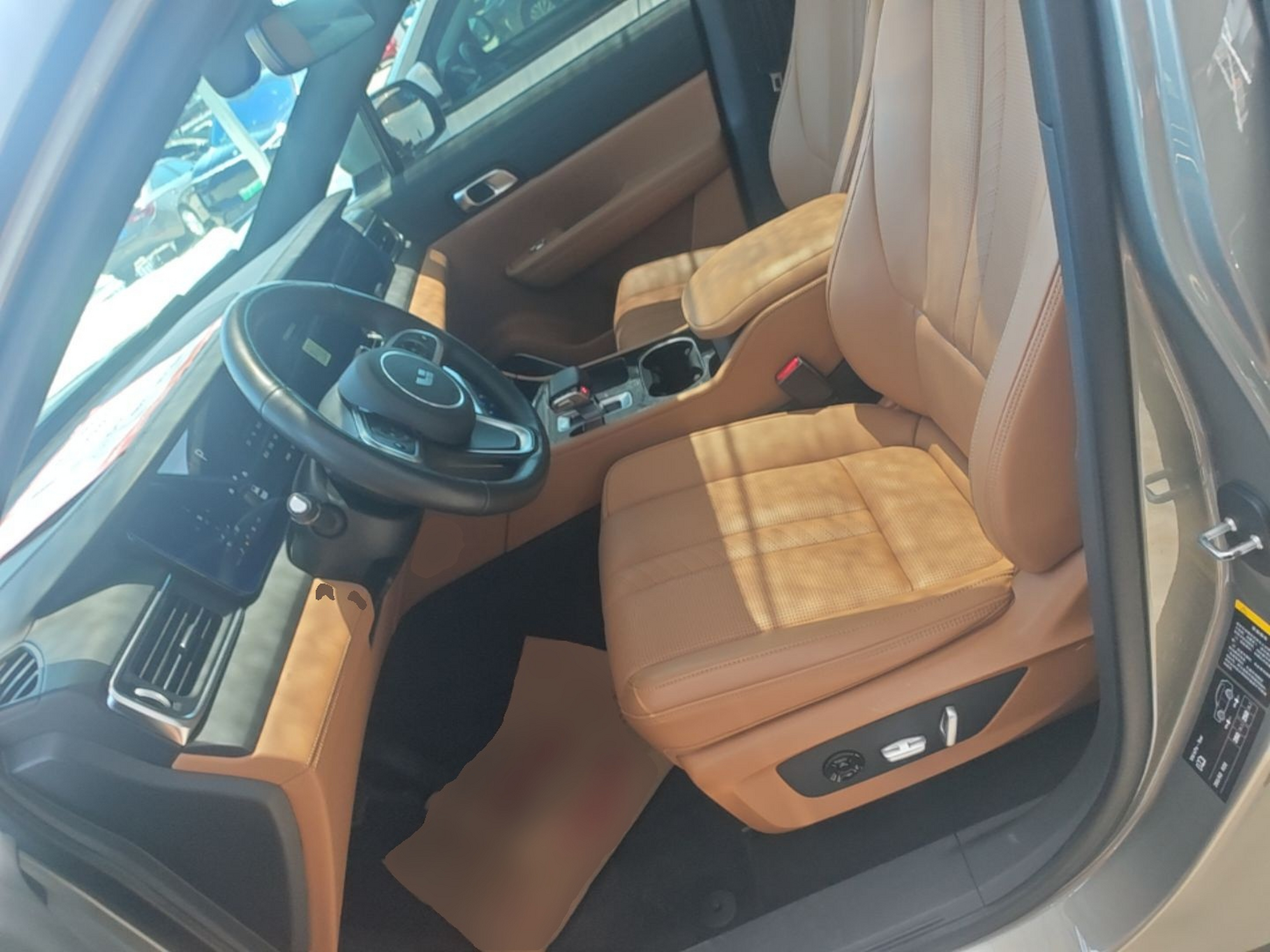 Avant de la voiture
