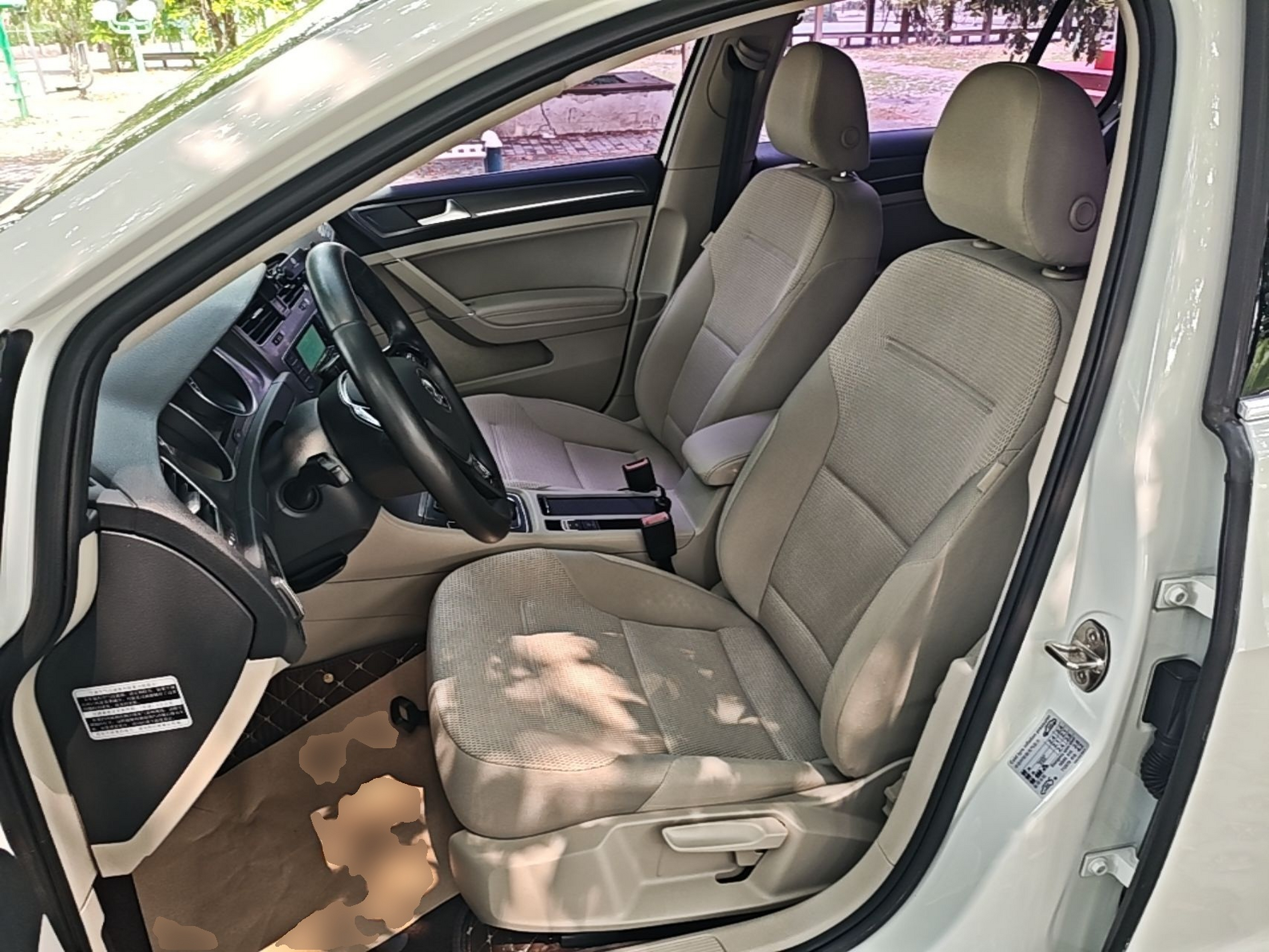 Avant de la voiture