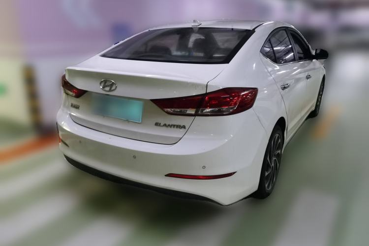 Used Hyundai Elantra (6th Generation / Lingdong) 2019 1.5L CVT ZhiXuan – Elite Version Rear Right 45 Deg
