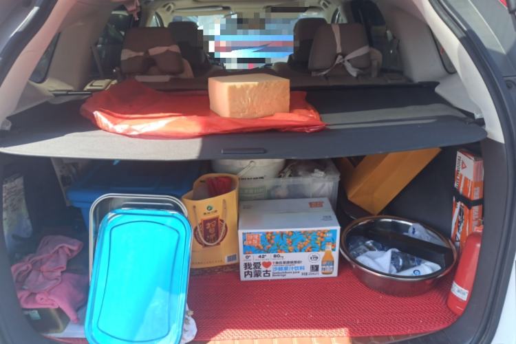 Used Honda CR-V 2013 2.4L four-wheel drive luxury version Trunk