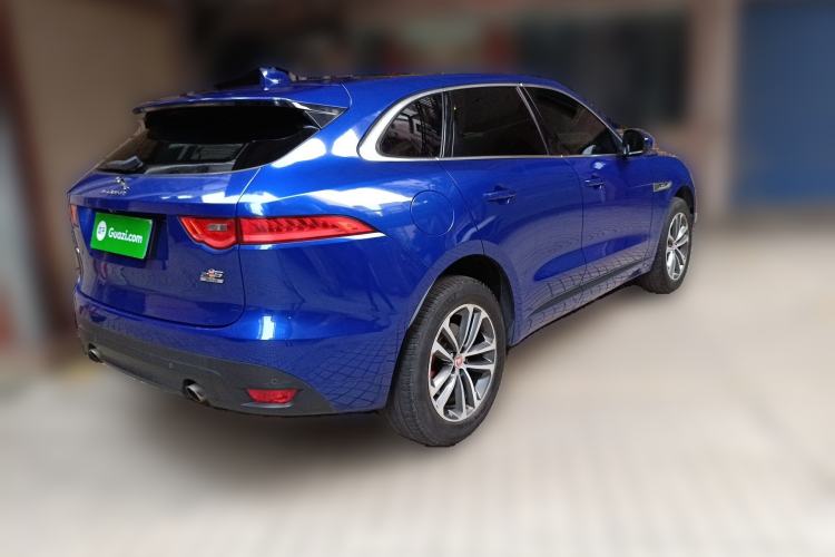 Used Jaguar F-PACE 2018 2.0T All-Wheel Drive R-Sport Sport Edition Rear Right 45 Deg