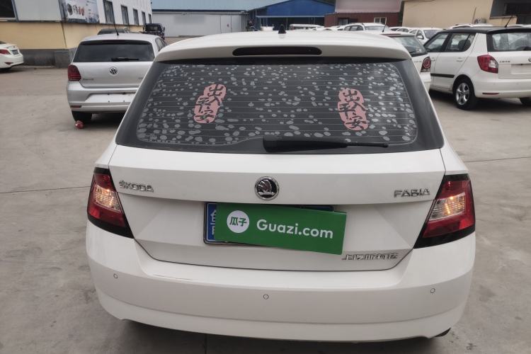 Used Skoda Fabia 2017 1.4L Automatic Car Enjoy Edition Rear