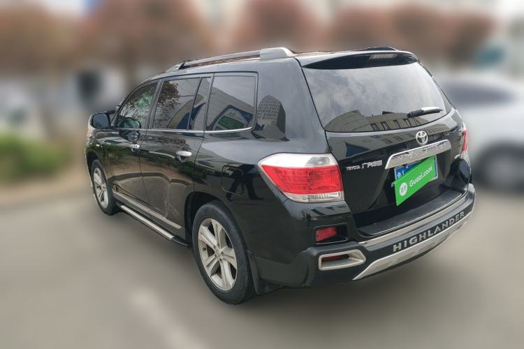 Used Toyota Highlander 2012 2.7L Two-Wheel Drive 7-Seater Luxury Edition Rear Left 45 Deg