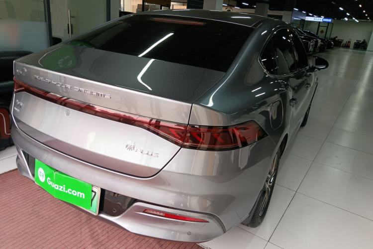 Used BYD Qin PLUS 2021 DM-i 55KM Flagship Model Rear Right 45 Deg